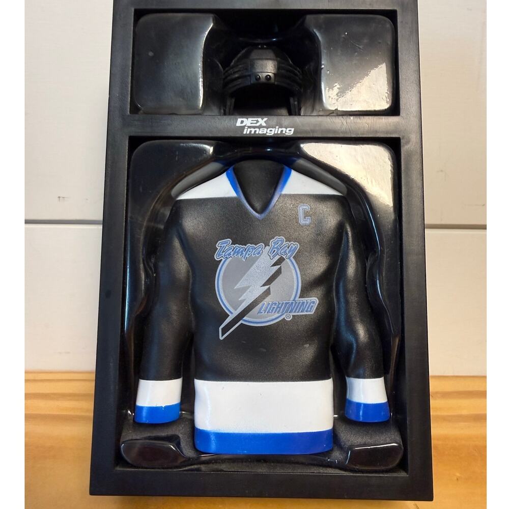 Tampa Bay Lightning Vincent Lecavalier Helmet & Jersey Souvenir by Dex Imaging